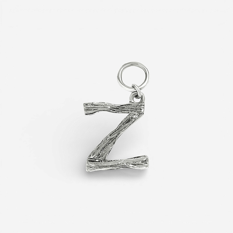 04-00-0387 Подвеска на серьгу "Z" (Ag 925)