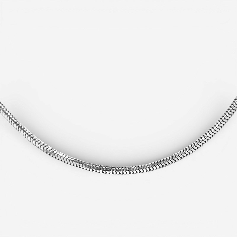02-00-0730 Браслет Snake skin (Ag 925)